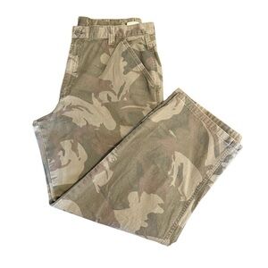 Wrangler Men's Tan Camouflage Cargo Pants